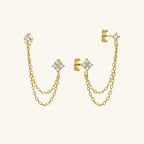 Celestial Drip Earrings Stack