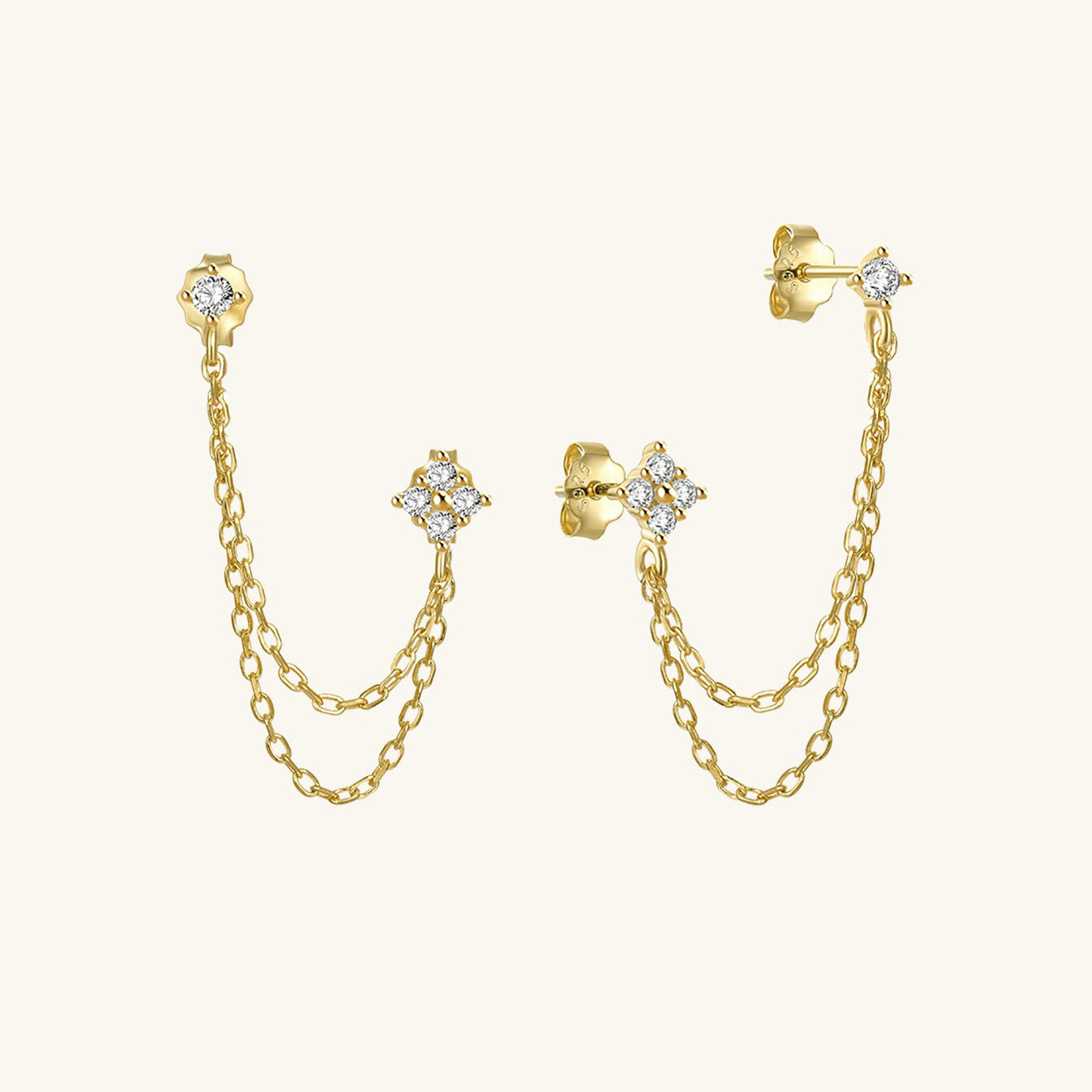 Celestial Drip Earrings Stack