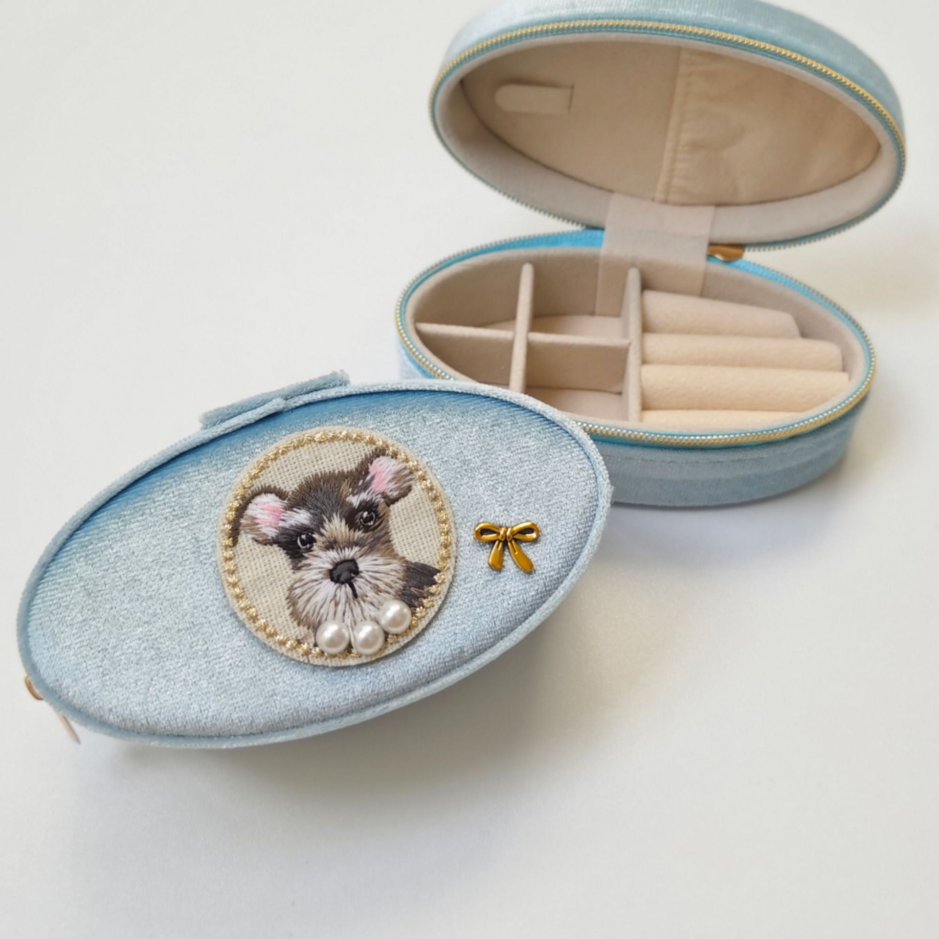 Paws & Pearls Jewelry Case