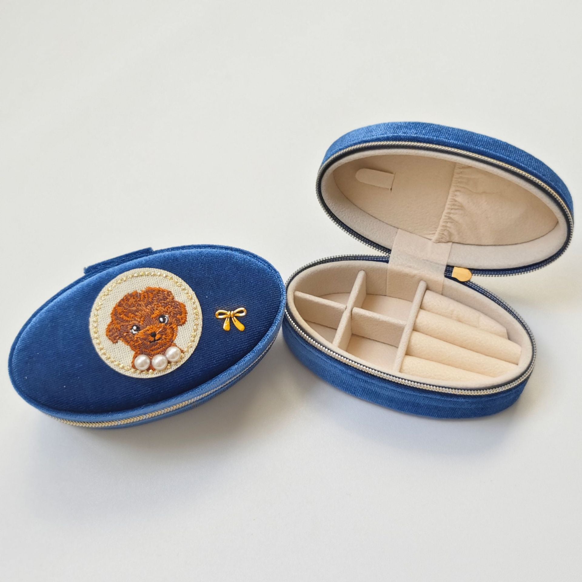 Paws & Pearls Jewelry Case