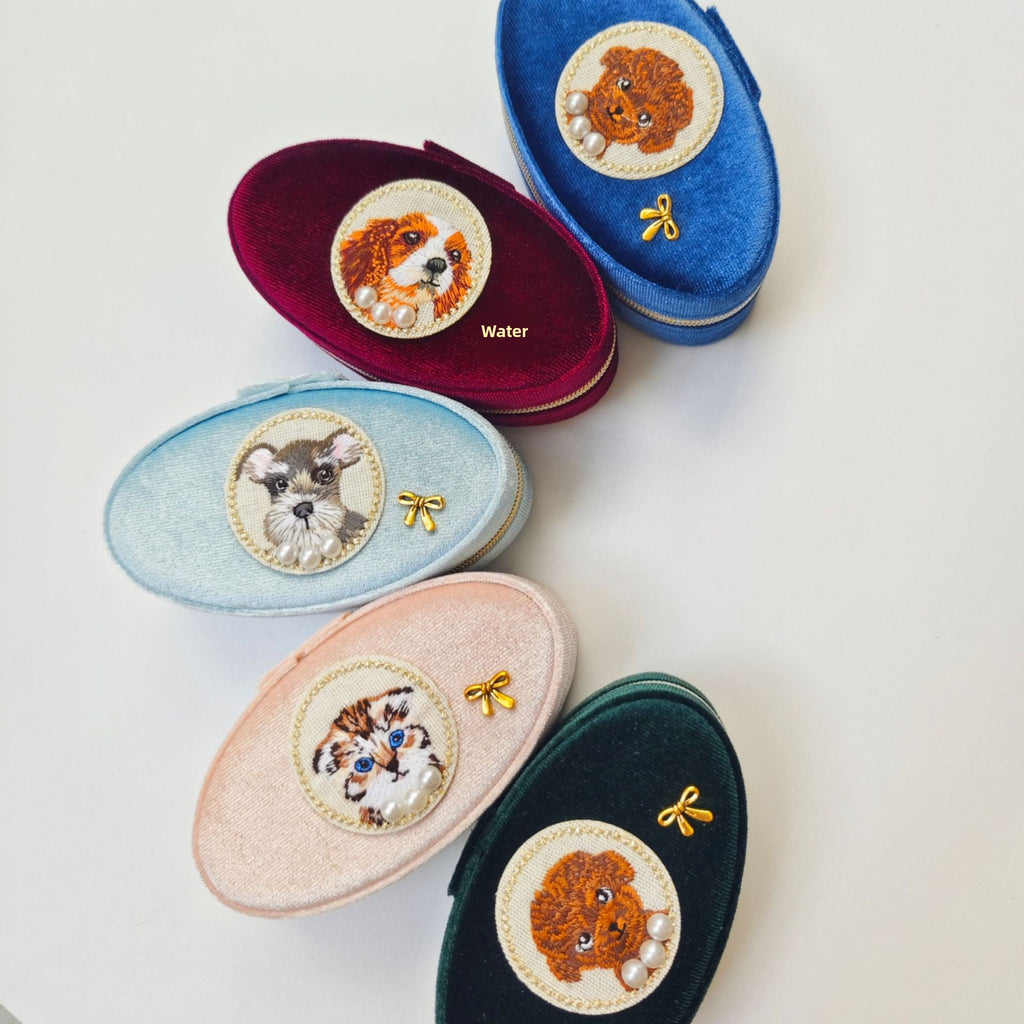 Paws & Pearls Jewelry Case