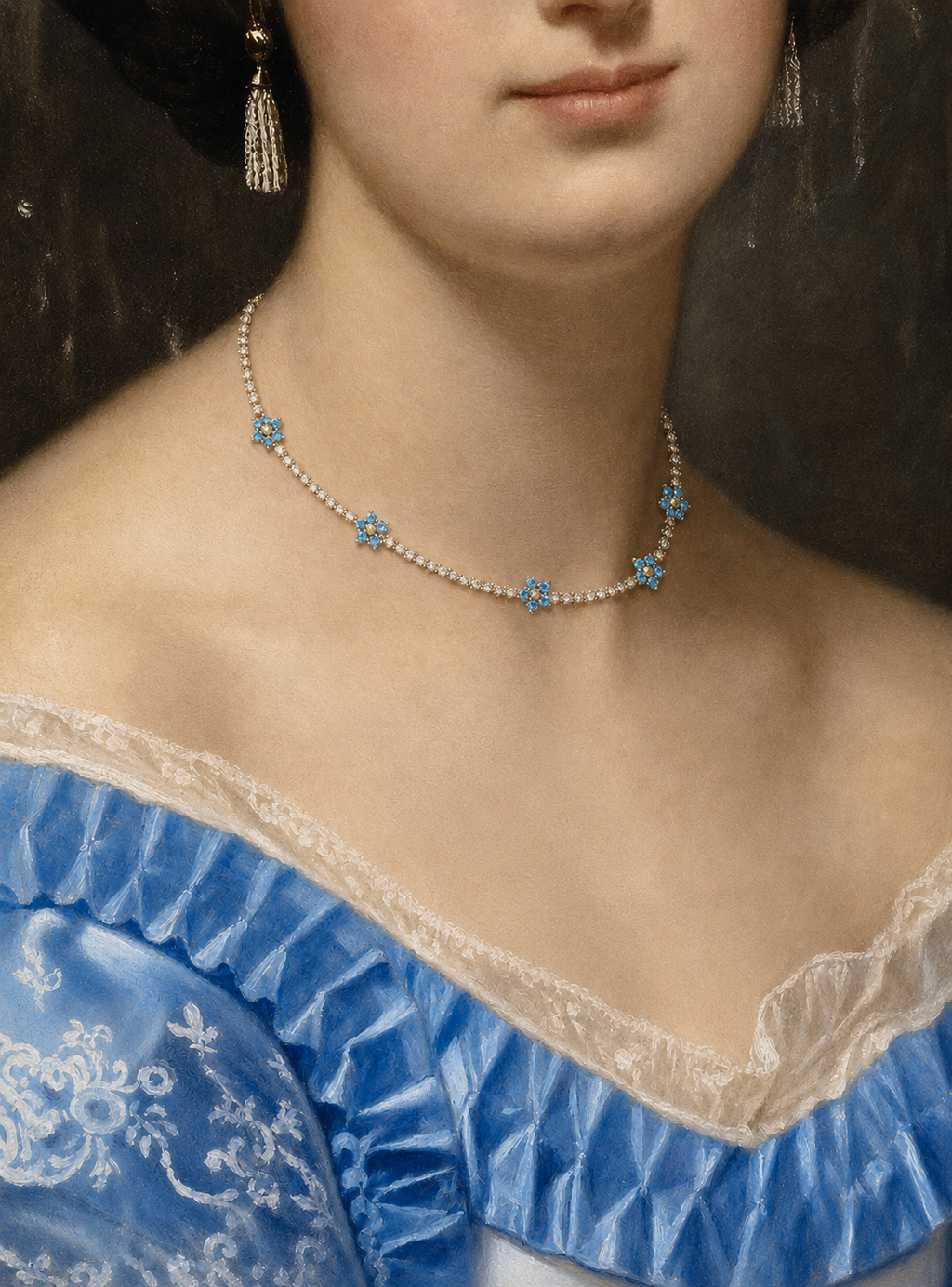 Winrora Tennis Necklace