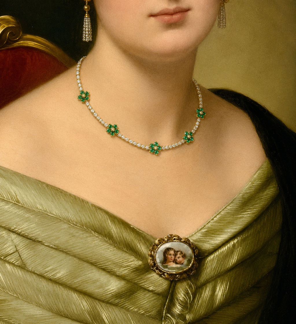 Winrora Tennis Necklace