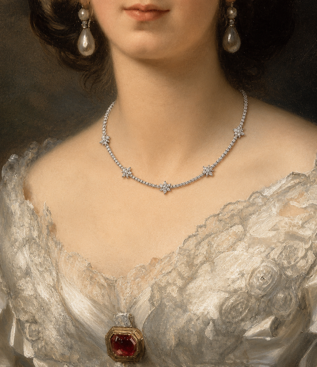 Winrora Tennis Necklace