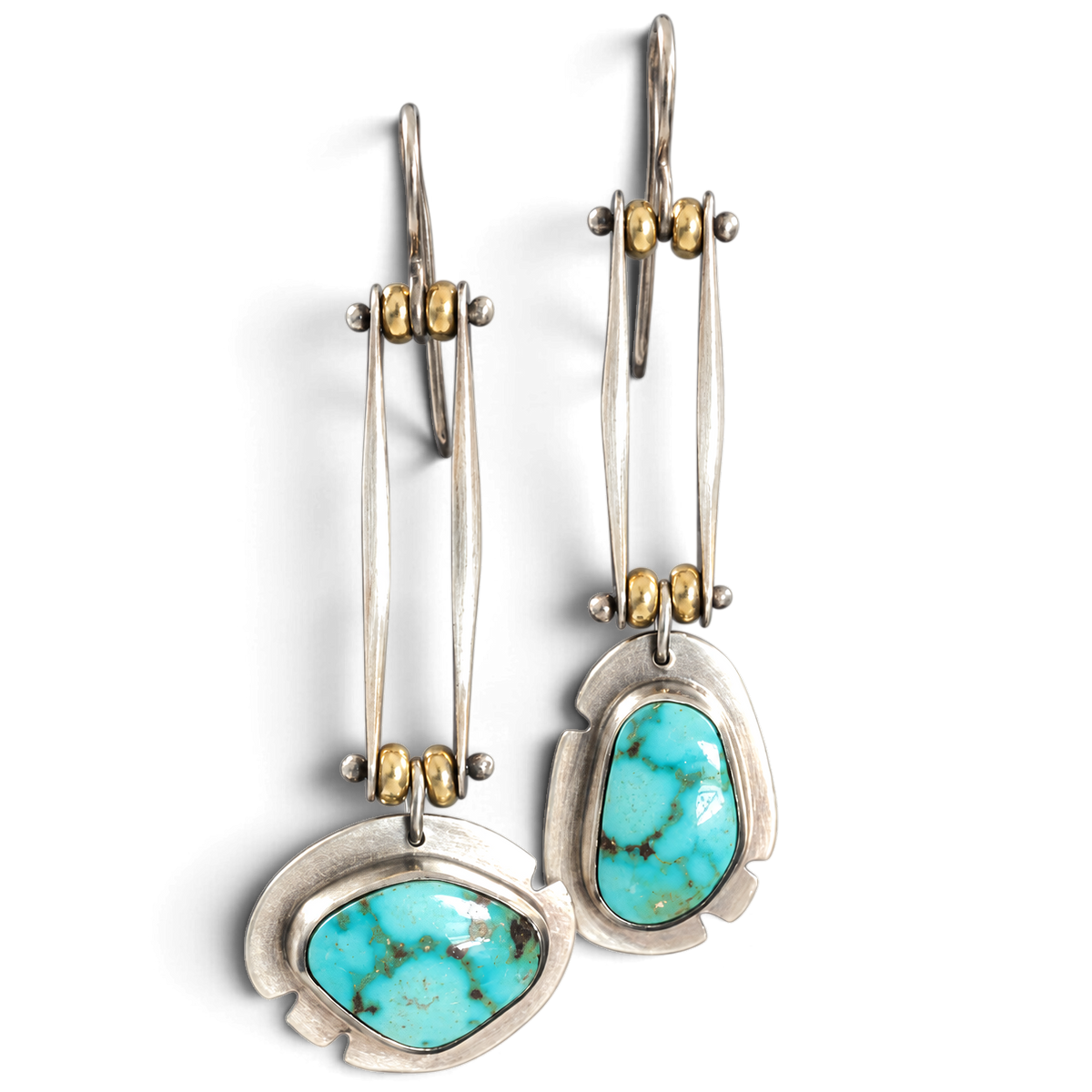 Calista Earrings | Turquoise Statement Earrings
