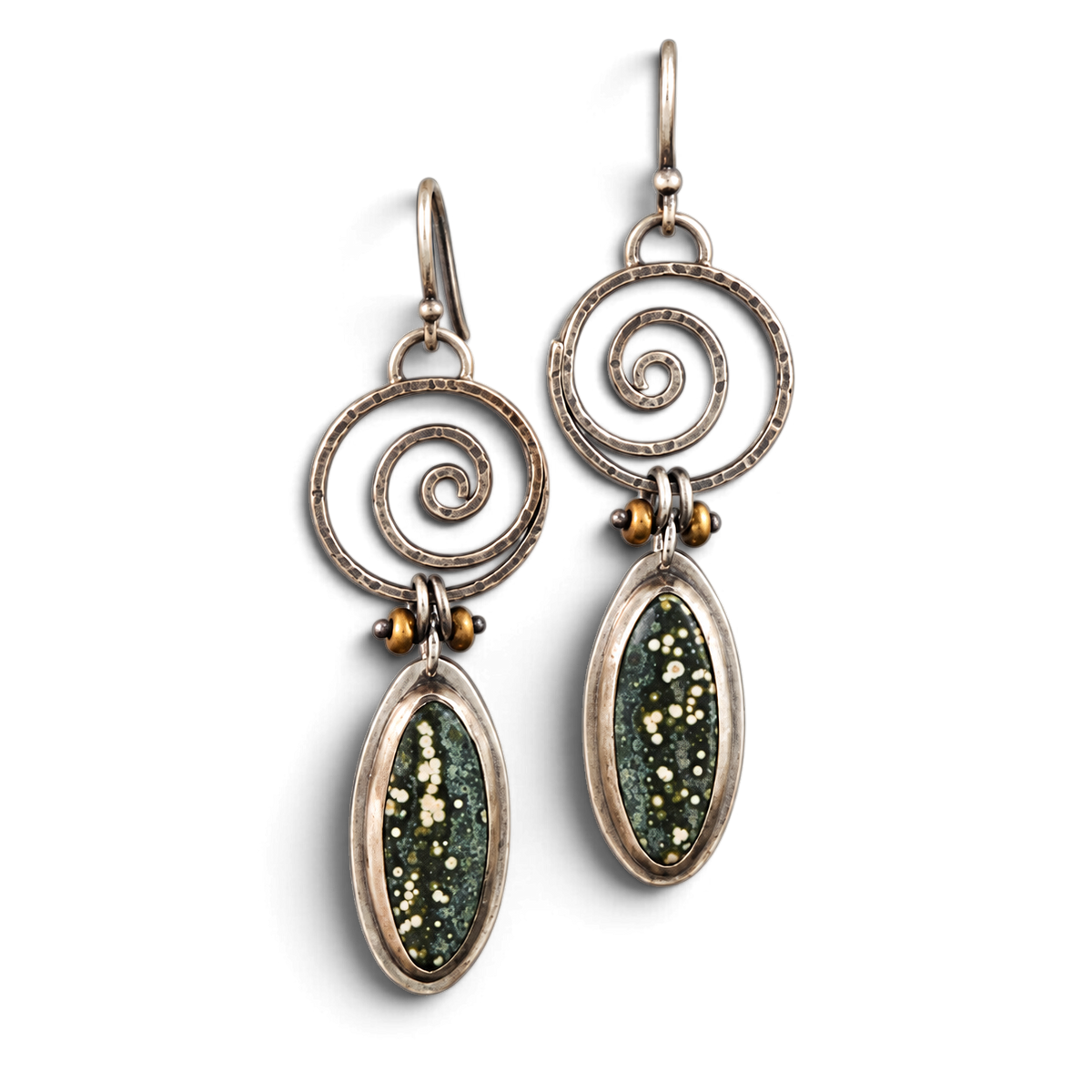 Nerissa Earrings | Turquoise Geometric Earrings