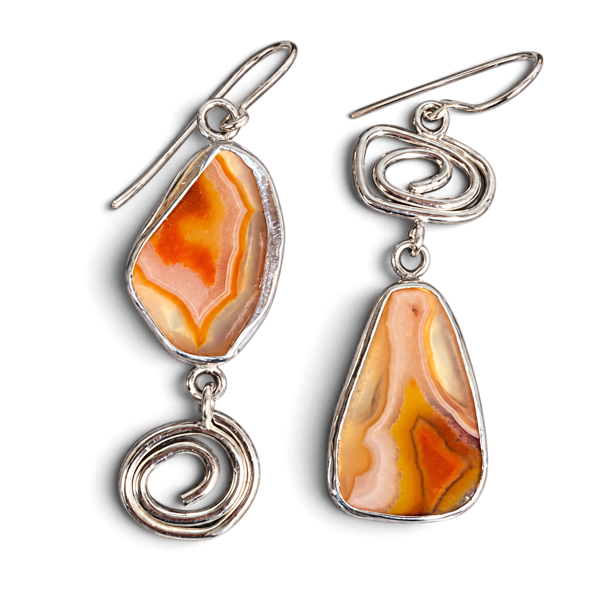 Beatrix Earrings | Cameo Heart Earrings