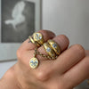 Annette Rings – Vintage Gold Bow Signet Statement Rings | Waterproof Anti-Tarnish Stainless Steel Rings