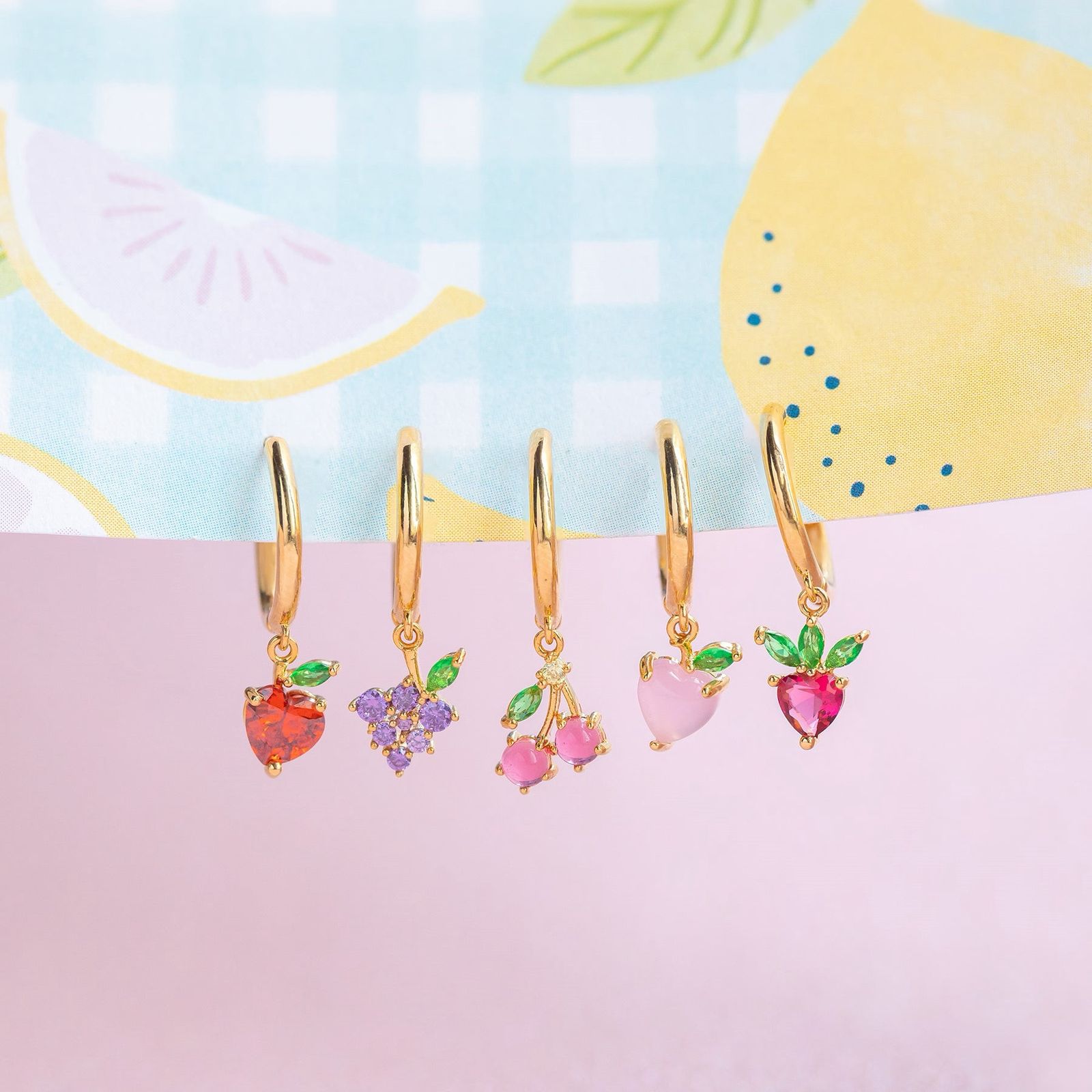 Fruit Charm Huggies Stack