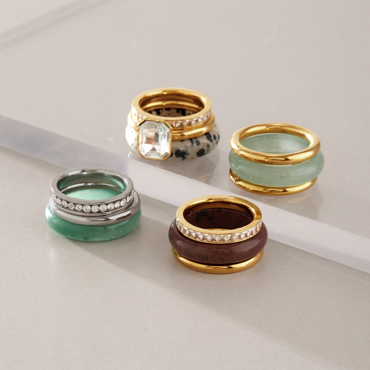 Golden Knot Sculptural Ring