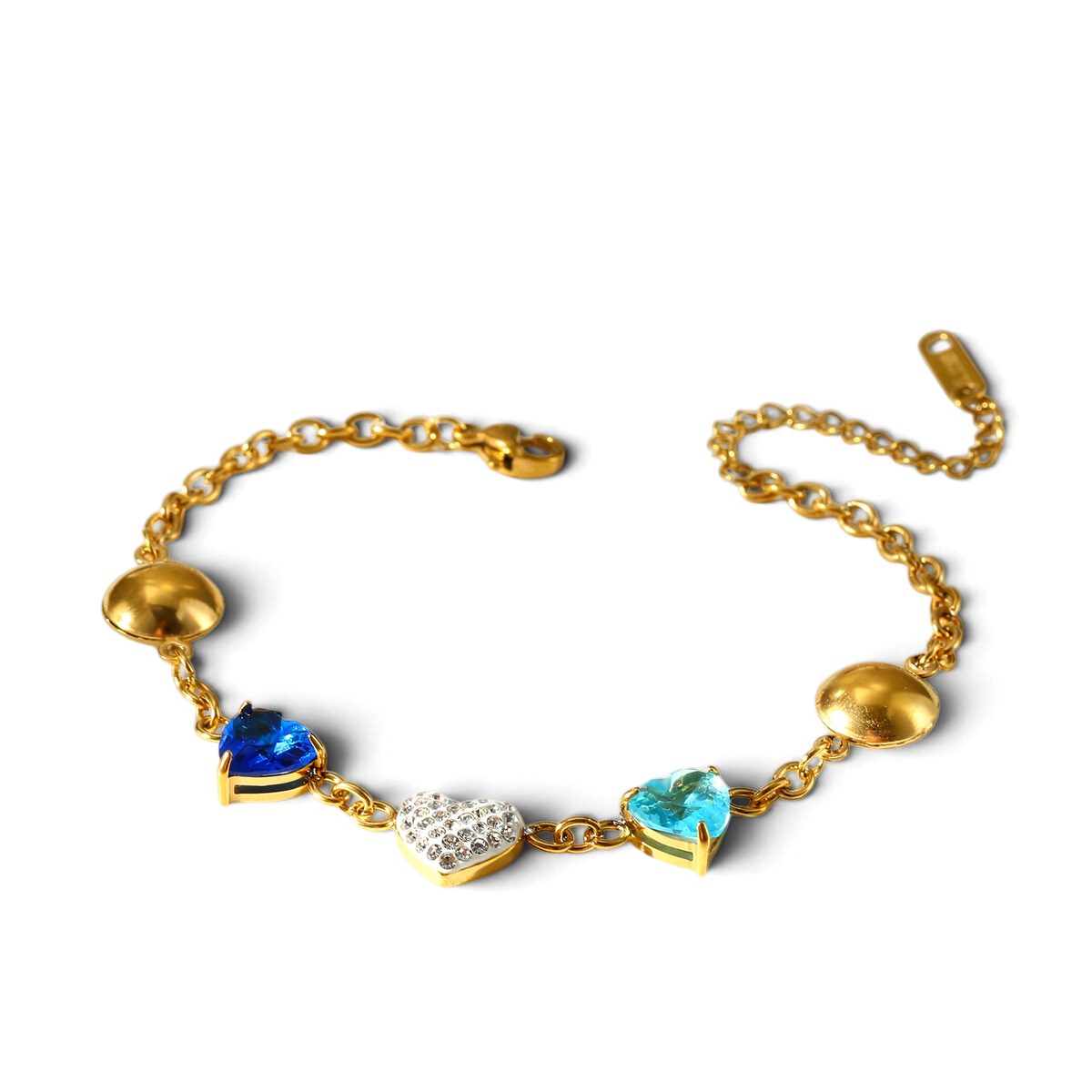 Giselle Bracelet | Gemstone Charm Bracelet transparent background image