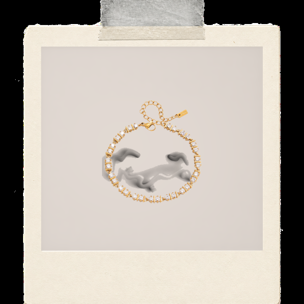 Kallista Bracelet | Shell Charm Bracelet Polaroid image