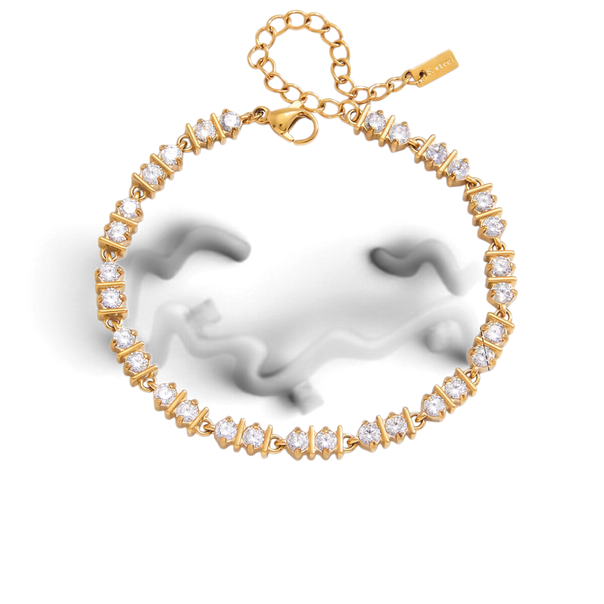 Kallista Bracelet | Shell Charm Bracelet transparent background image
