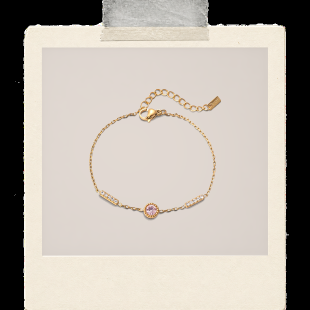 Liora Bracelet | Delicate Chain Bracelet Polaroid image