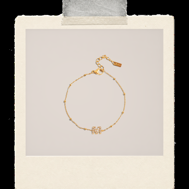 Talia Bracelet | Delicate Chain Bracelet Polaroid image