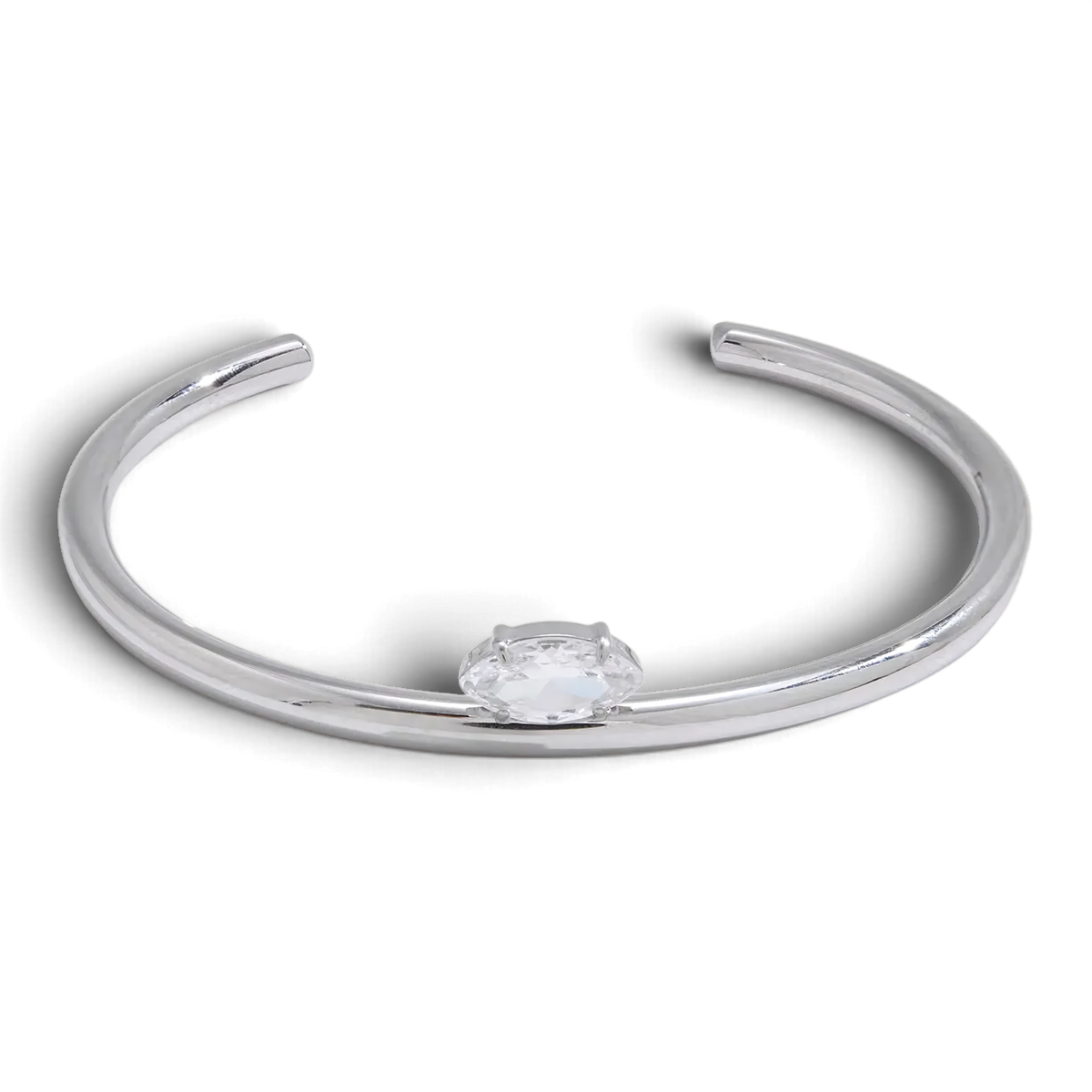 Valerie Bracelet | Crystal Cuff Bracelet transparent background image