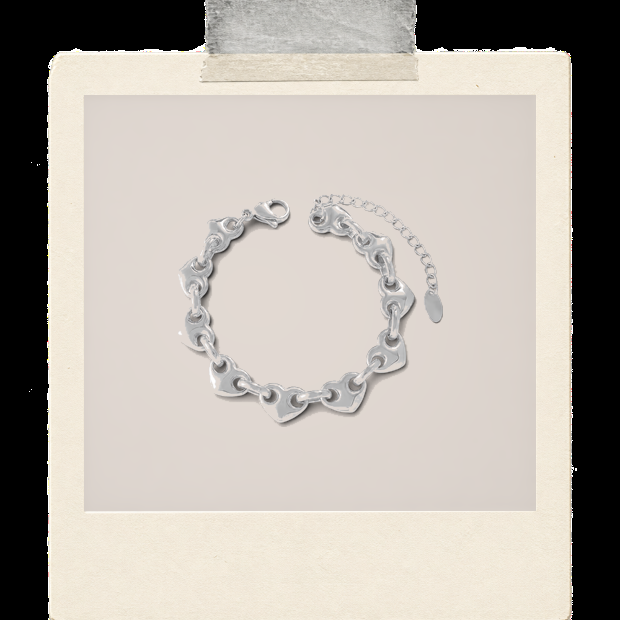 Hazel Bracelet | Gold Sculptural Bracelet Polaroid image