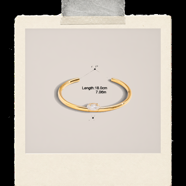 Vianne Bracelet | Cuff Bracelet Polaroid image