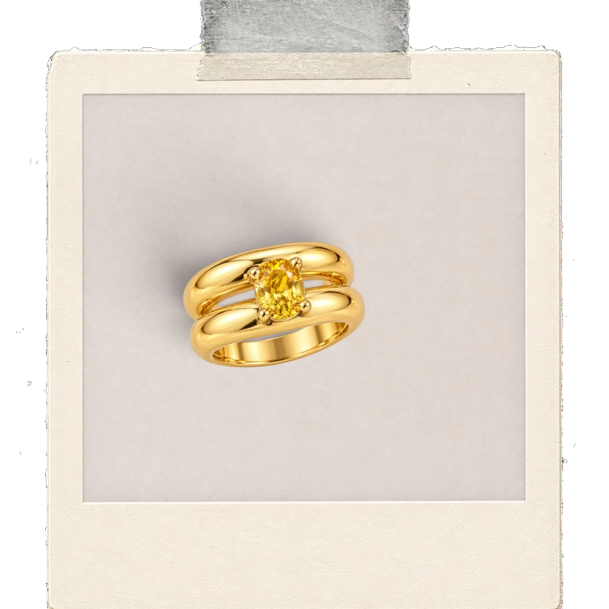 Rose Drop Pink Stone Ring