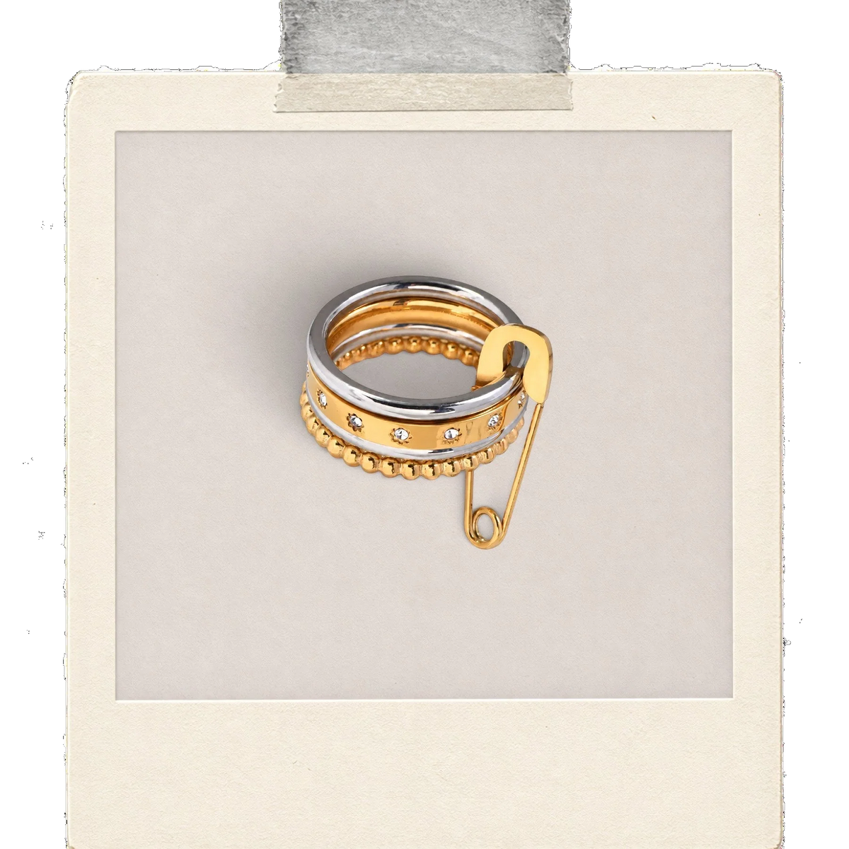Twist of Gold Sculptural Ring